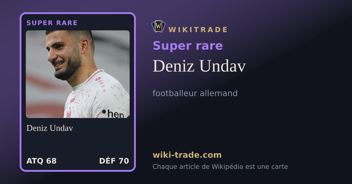 Deniz Undav — carte Super rare
