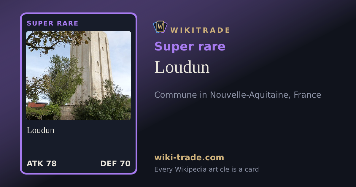 Loudun — Super rare card