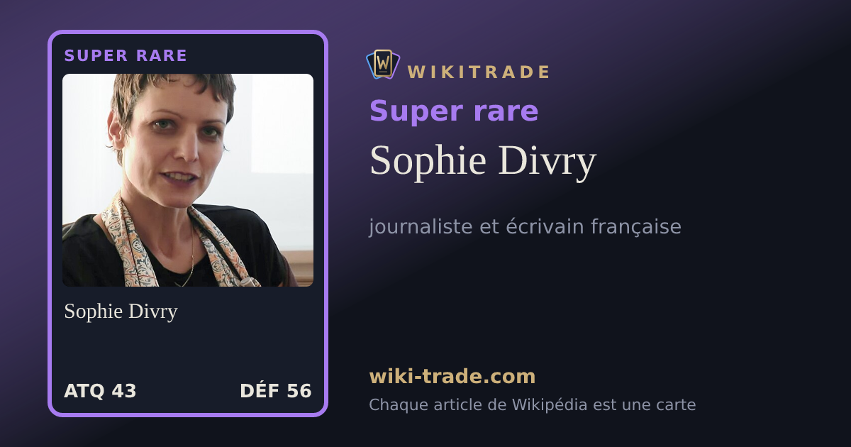 Sophie Divry — carte Super rare