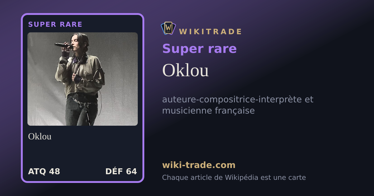 Oklou — carte Super rare