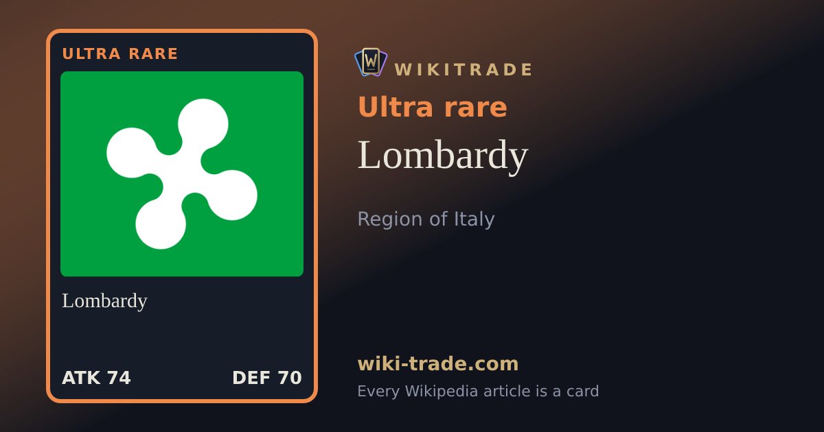 Lombardy — Ultra rare card