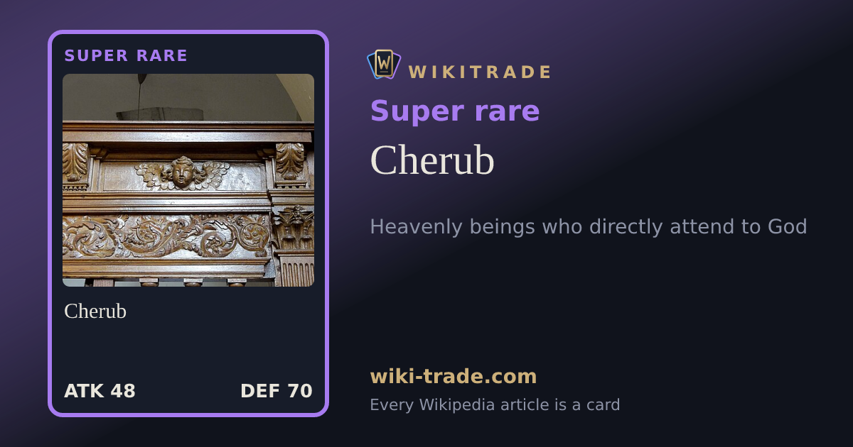Cherub — Super rare card