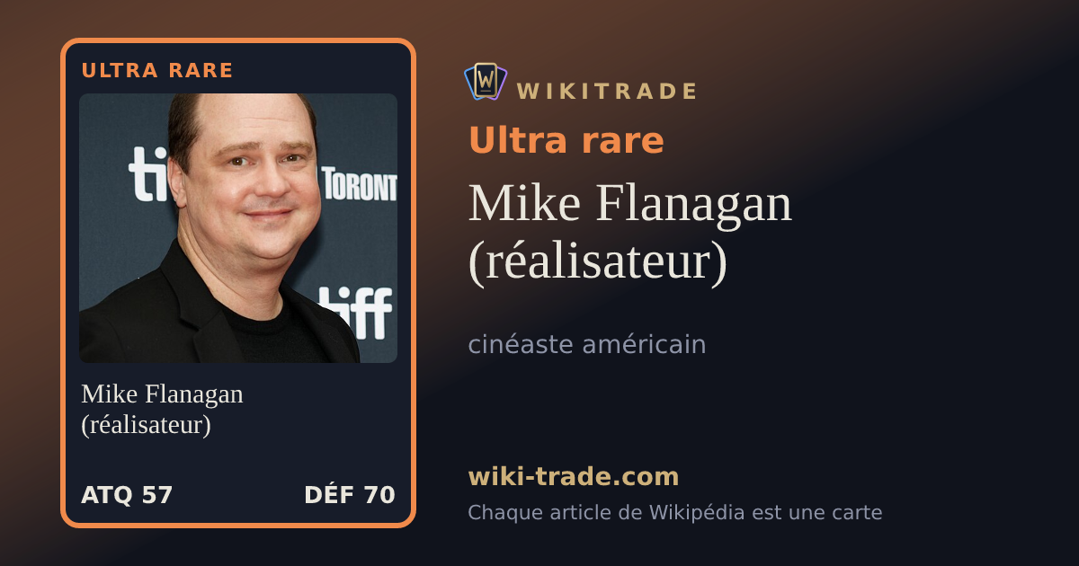 Mike Flanagan (réalisateur) — carte Ultra rare