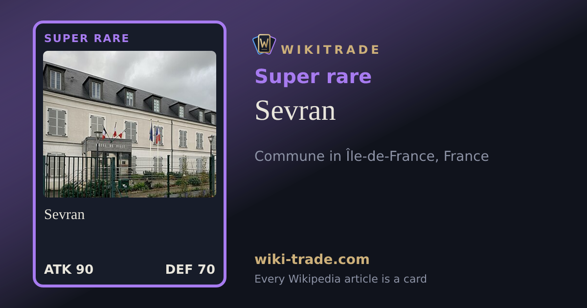 Sevran — Super rare card