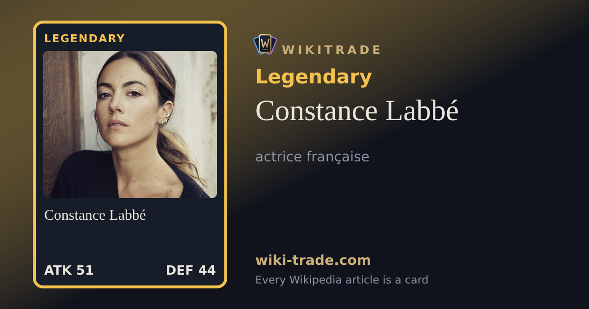Constance Labbé — Legendary card