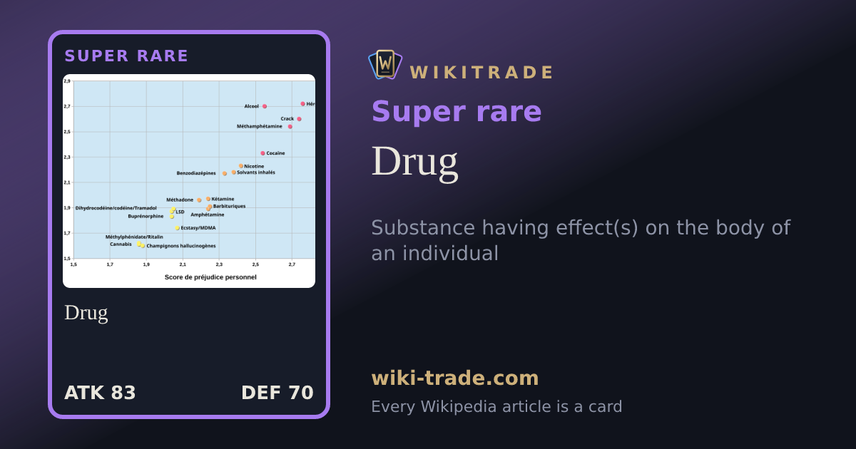 Drug — Super rare card