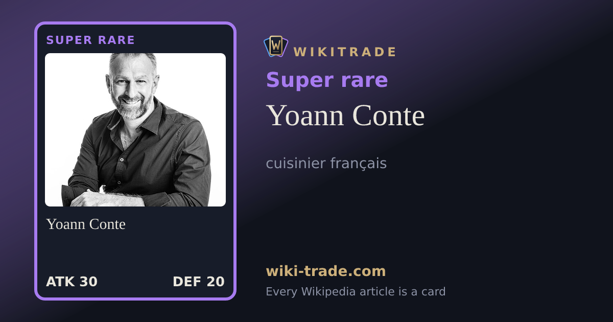 Yoann Conte — Super rare card