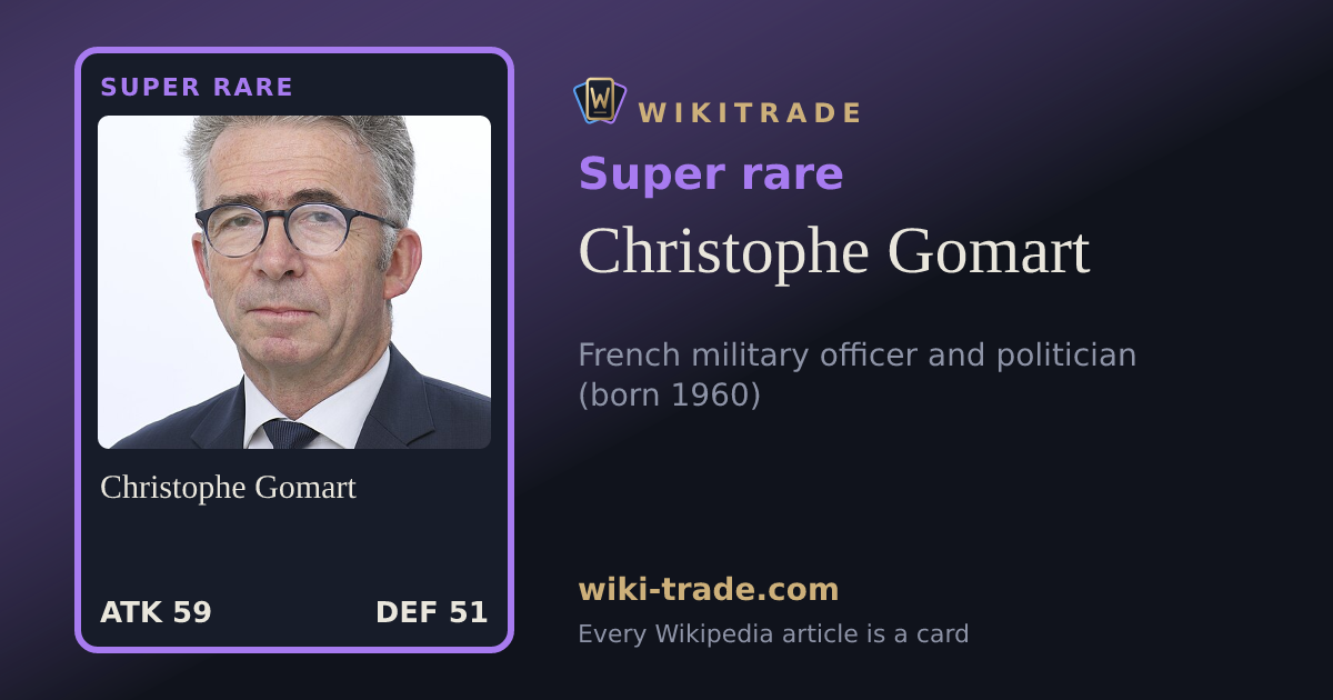 Christophe Gomart — Super rare card