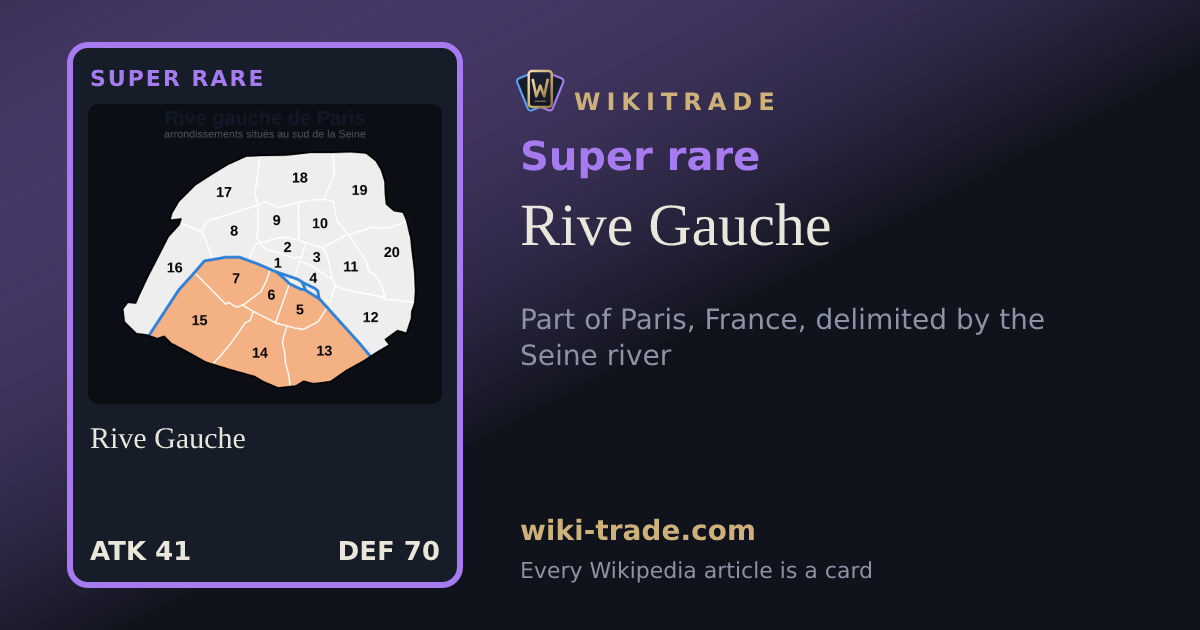 Rive Gauche — Super rare card