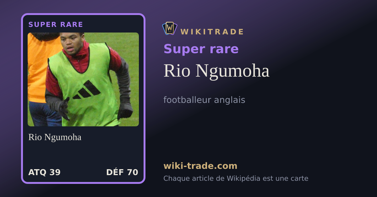 Rio Ngumoha — carte Super rare