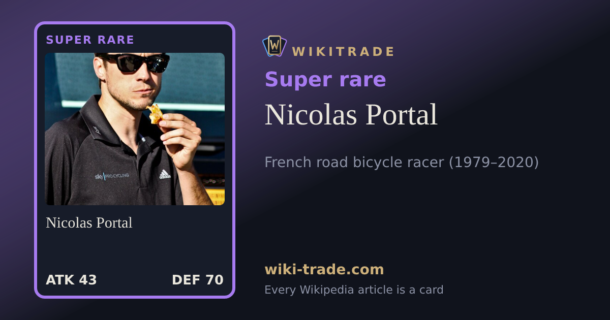 Nicolas Portal — Super rare card