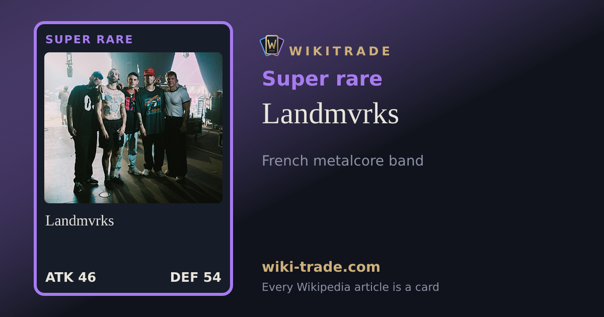 Landmvrks — Super rare card