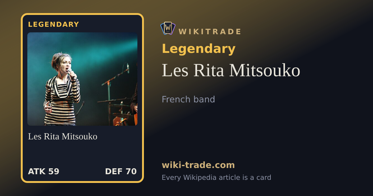 Les Rita Mitsouko — Legendary card