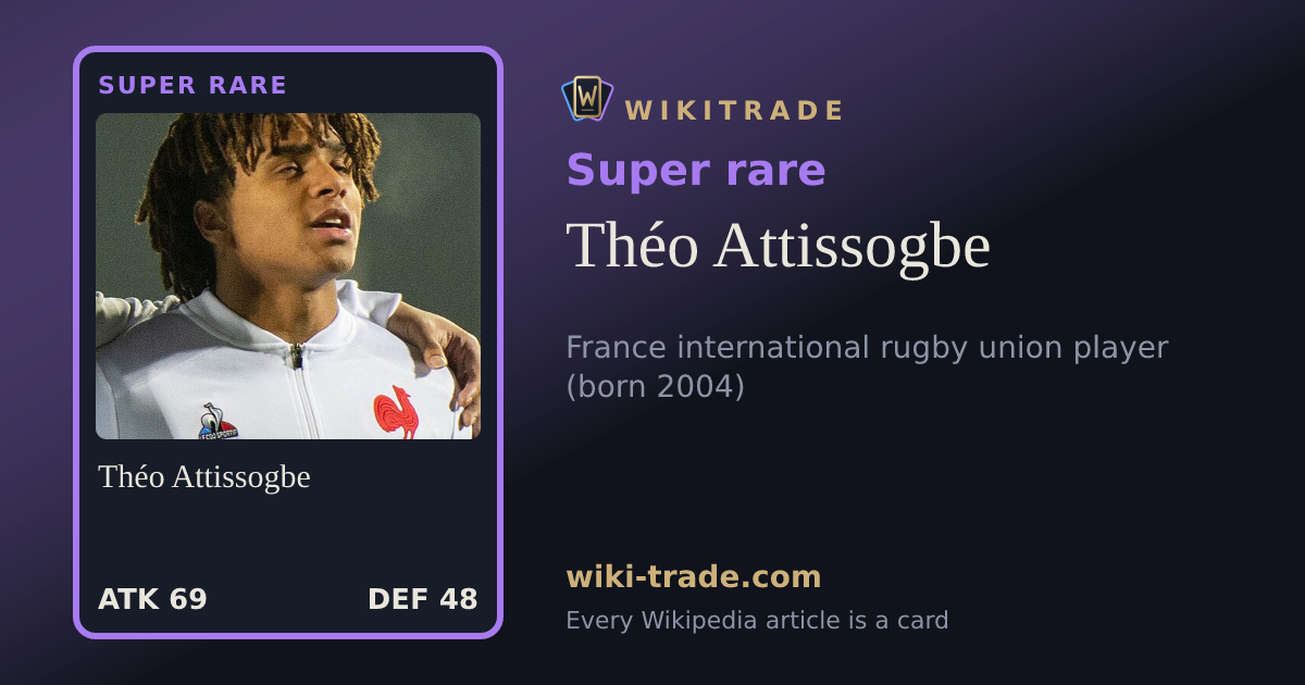Théo Attissogbe — Super rare card