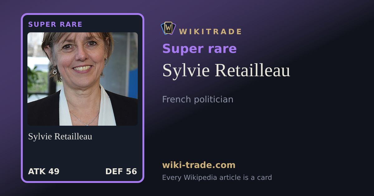 Sylvie Retailleau — Super rare card