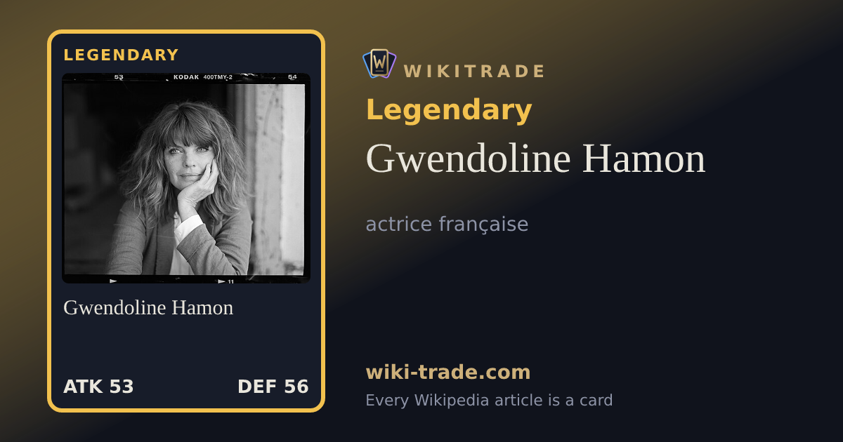 Gwendoline Hamon — Legendary card