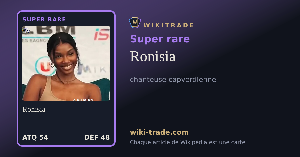Ronisia — carte Super rare