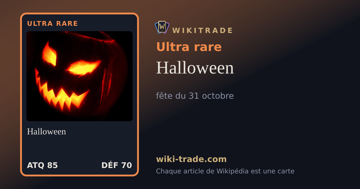 Halloween — carte Ultra rare