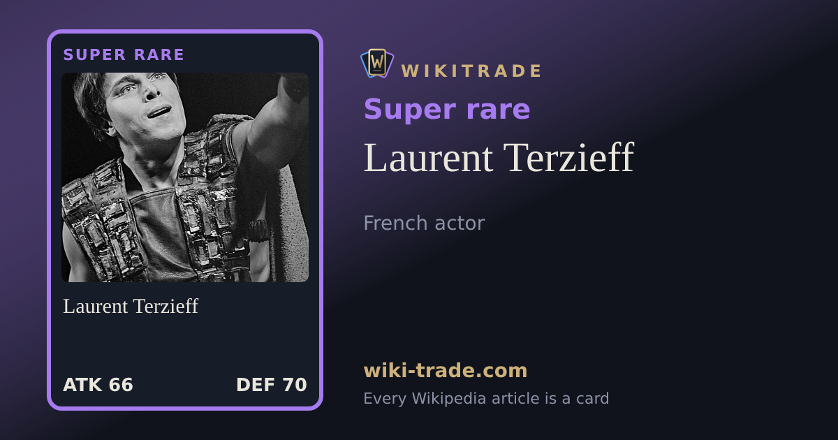 Laurent Terzieff — Super rare card