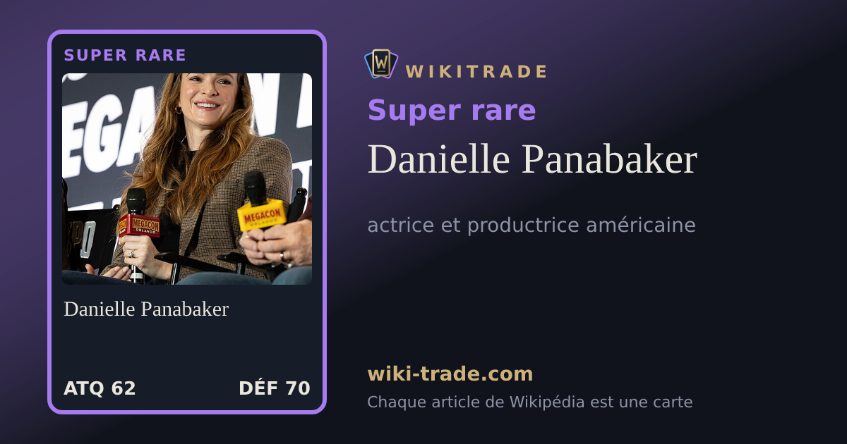 Danielle Panabaker — carte Super rare