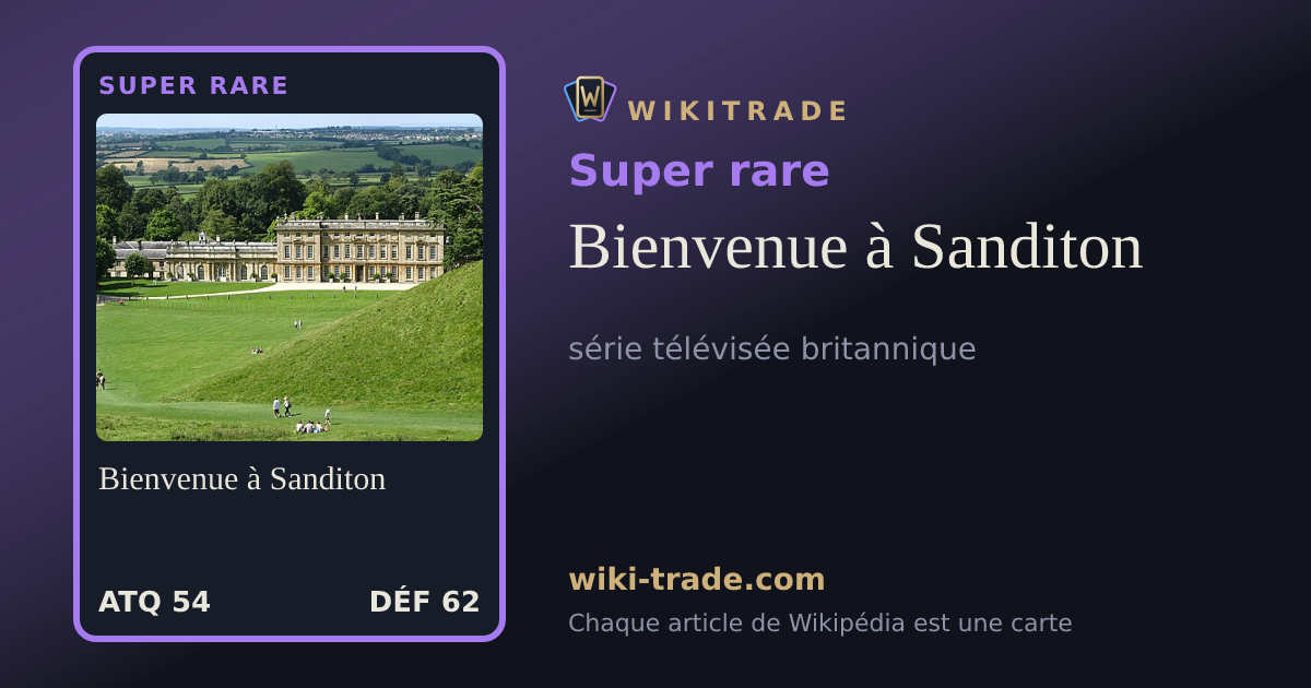 Bienvenue à Sanditon — carte Super rare