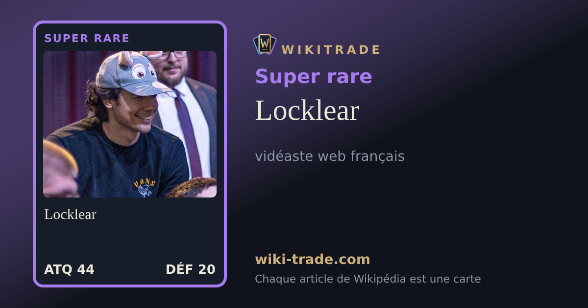 Locklear — carte Super rare