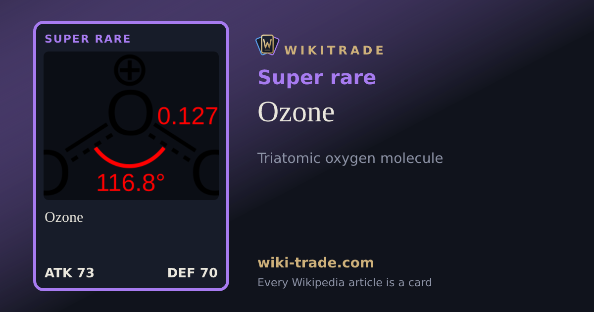 Ozone — Super rare card
