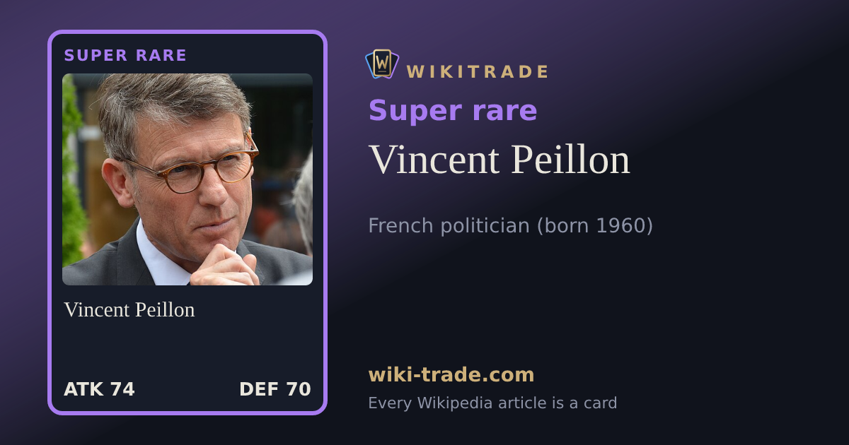 Vincent Peillon — Super rare card