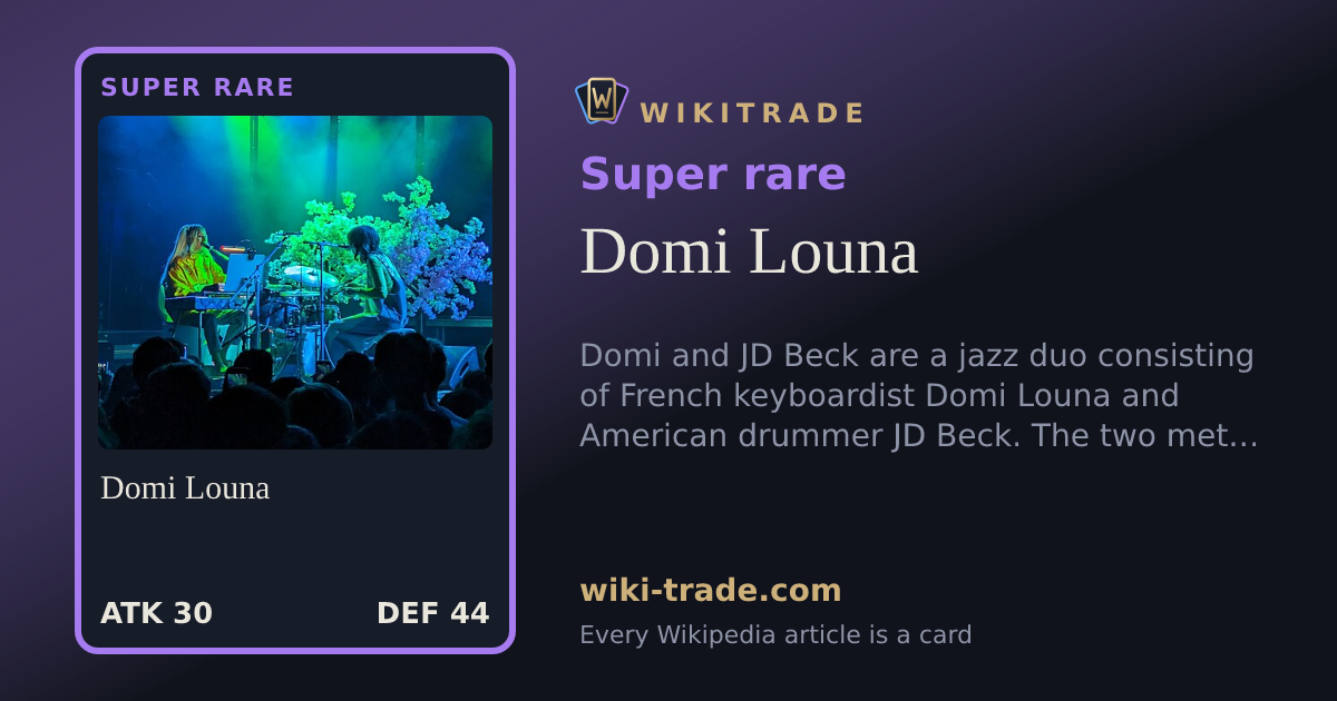 Domi Louna — Super rare card