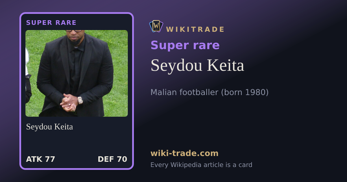 Seydou Keita — Super rare card