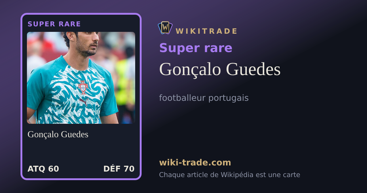 Gonçalo Guedes — carte Super rare