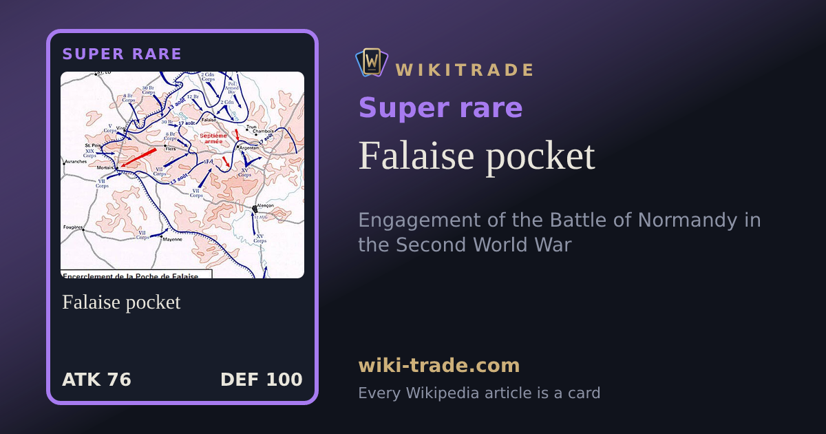 Falaise pocket — Super rare card