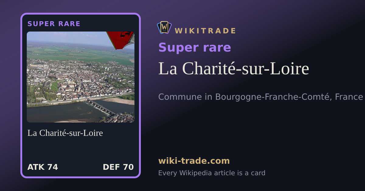 La Charité-sur-Loire — Super rare card