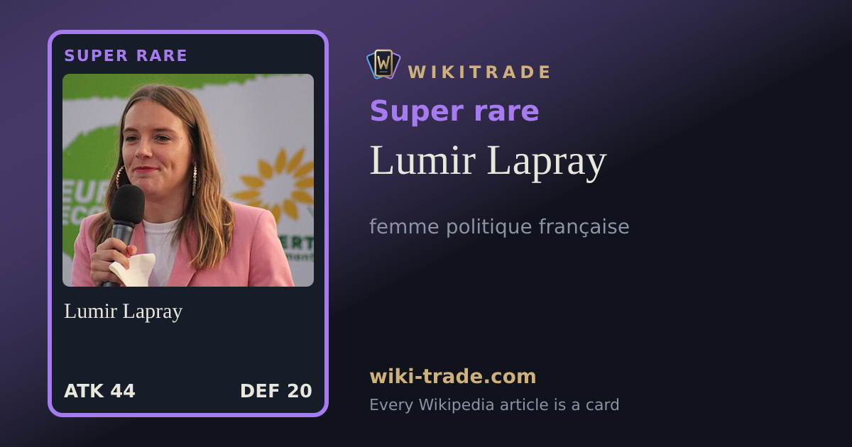 Lumir Lapray — Super rare card
