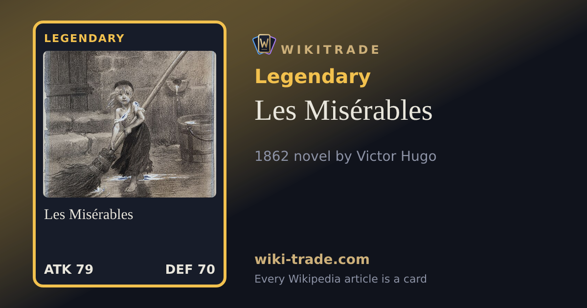 Les Misérables — Legendary card