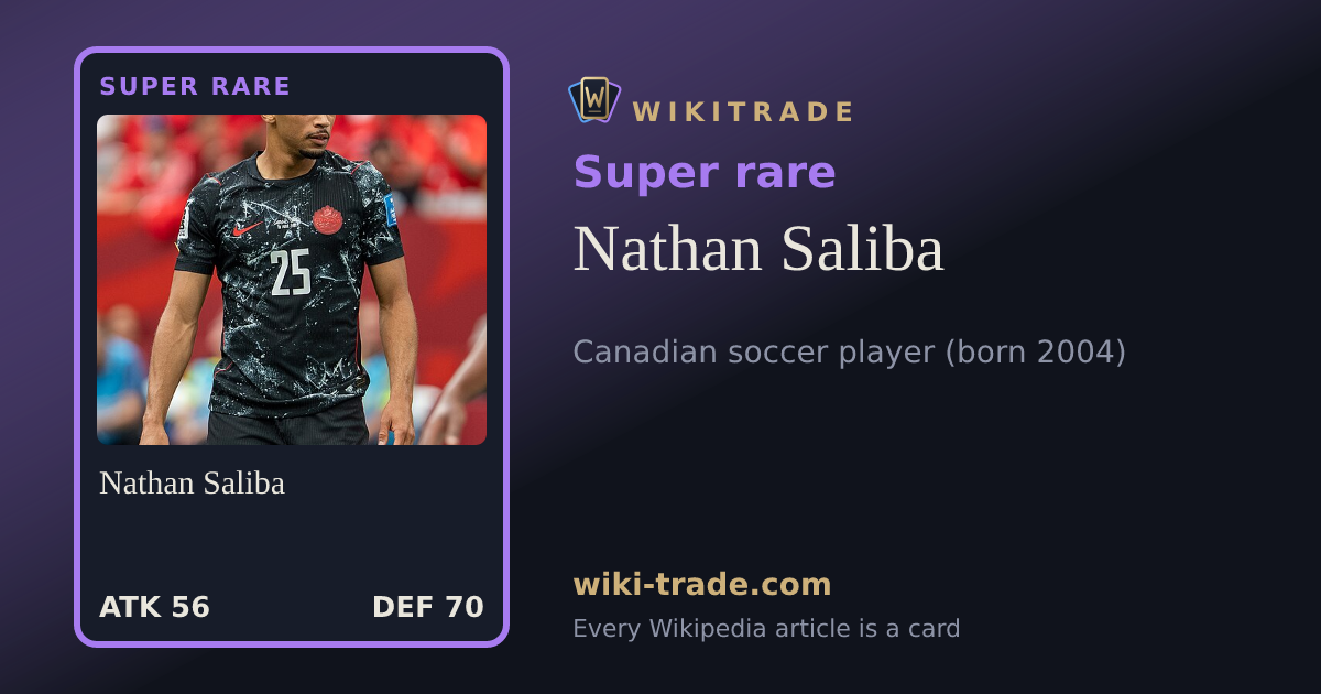 Nathan Saliba — Super rare card