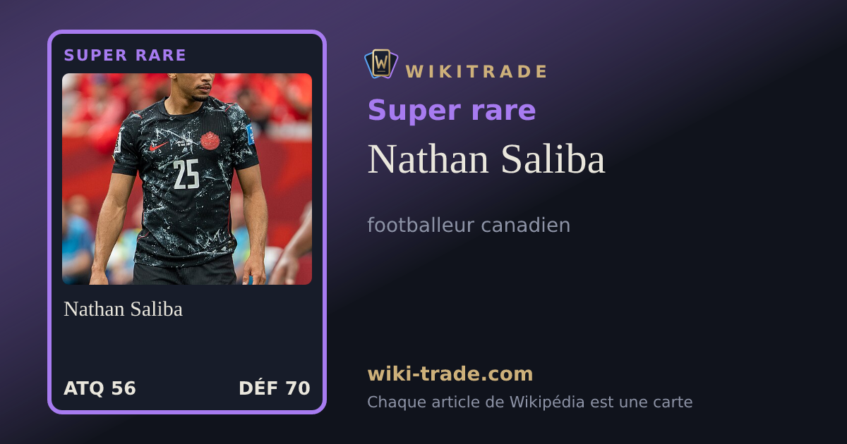 Nathan Saliba — carte Super rare