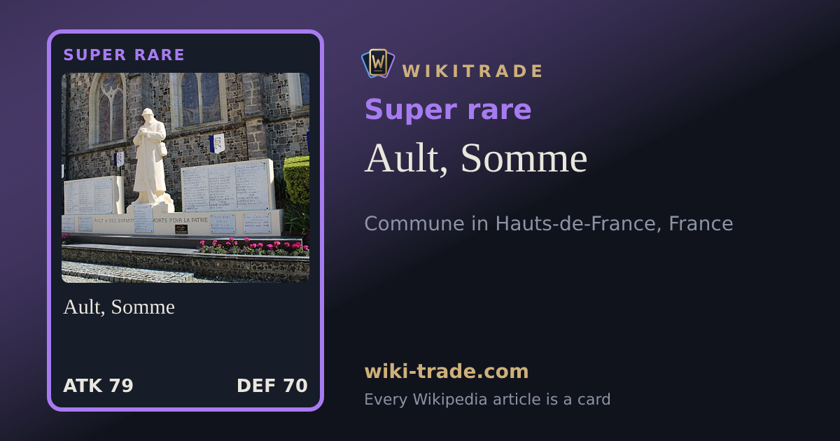 Ault, Somme — Super rare card