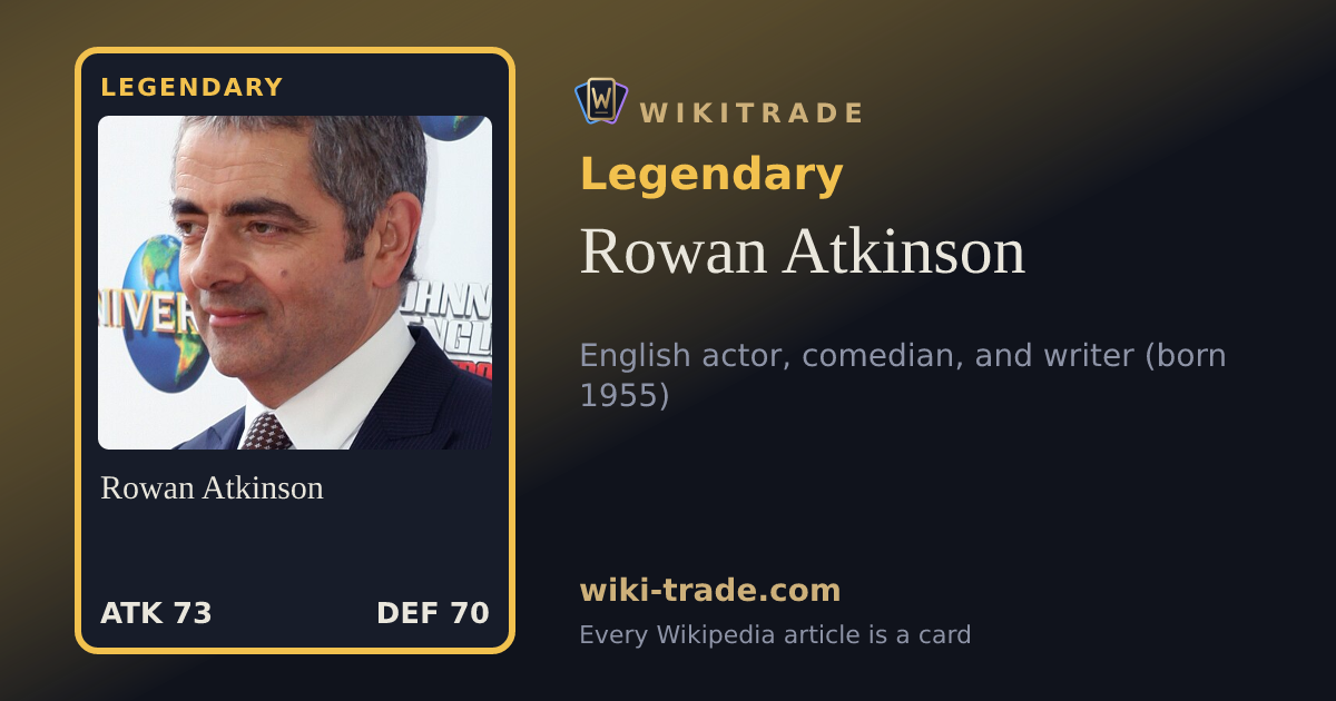 Rowan Atkinson — Legendary card