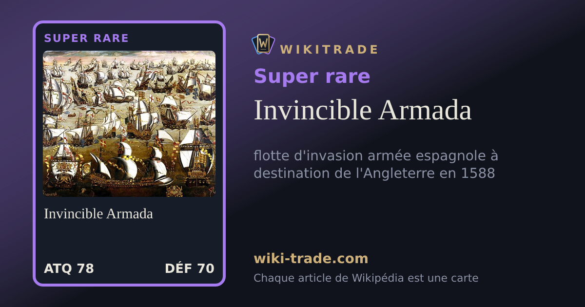 Invincible Armada — carte Super rare