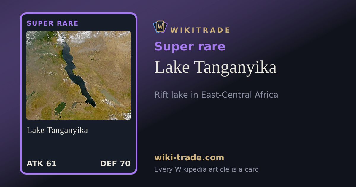 Lake Tanganyika — Super rare card