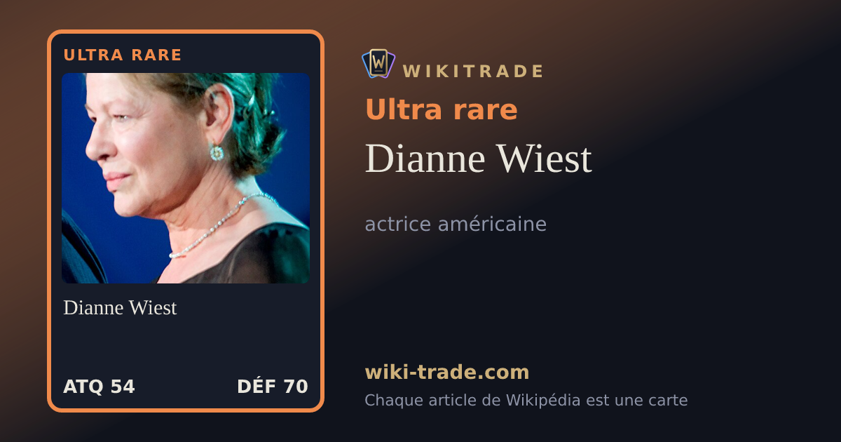 Dianne Wiest — carte Ultra rare