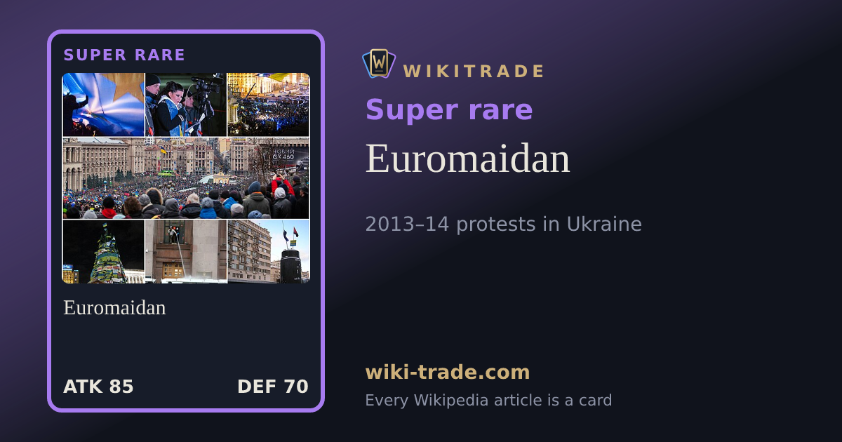 Euromaidan — Super rare card