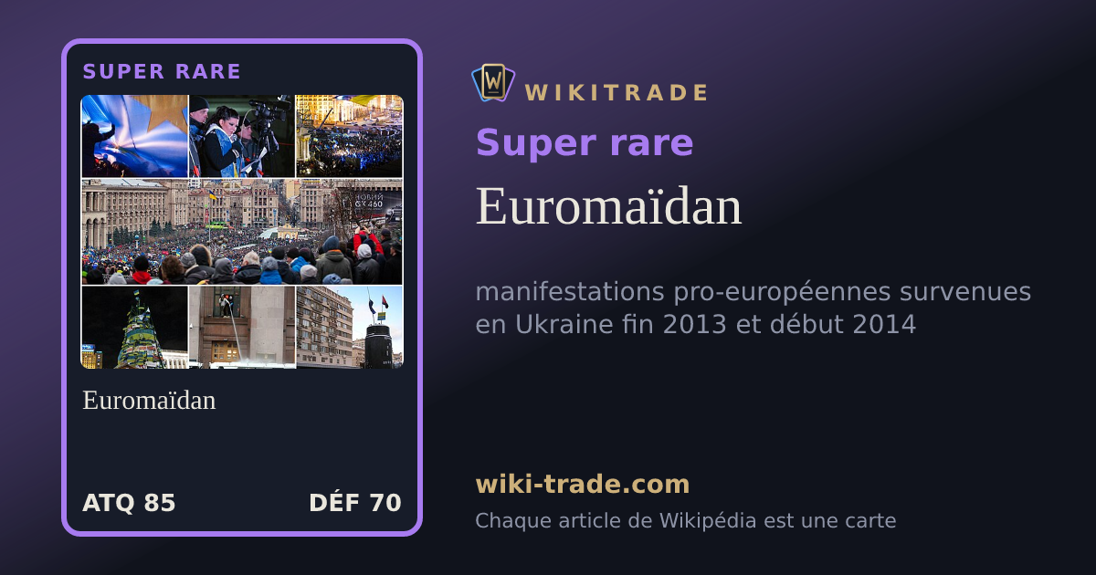 Euromaïdan — carte Super rare