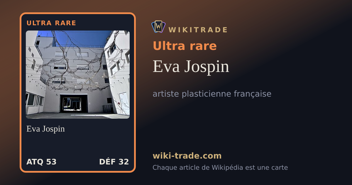 Eva Jospin — carte Ultra rare