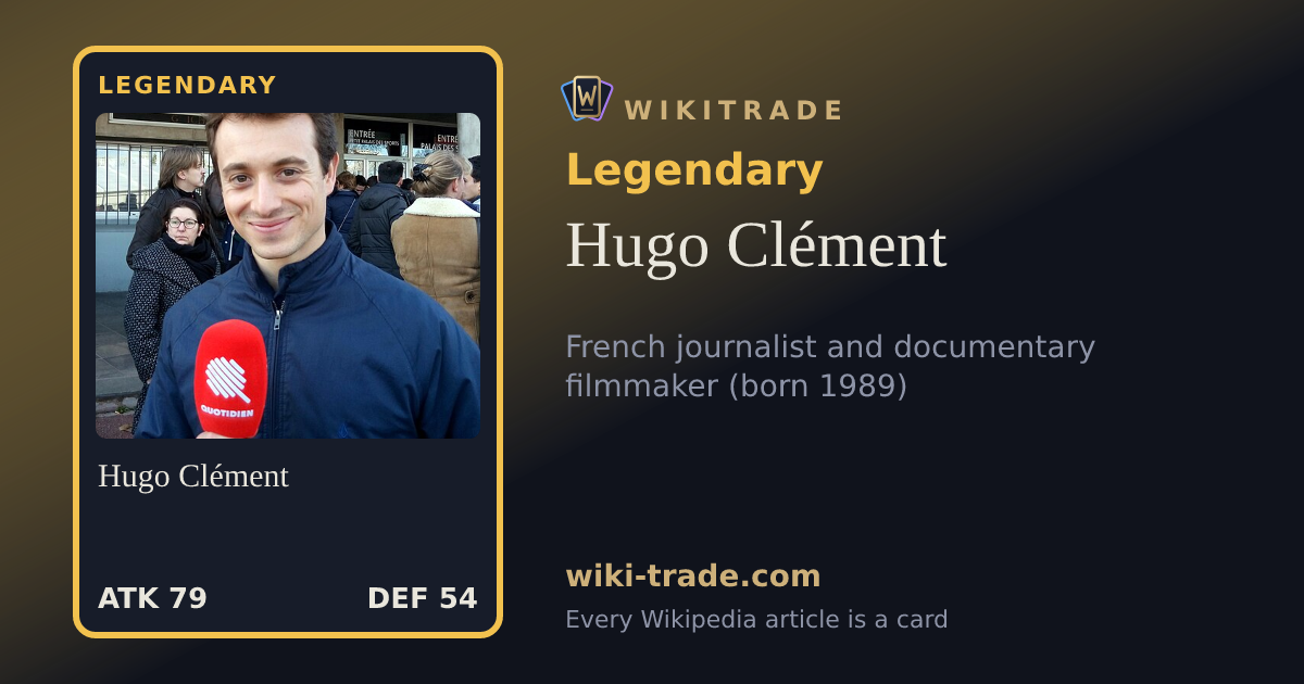 Hugo Clément — Legendary card