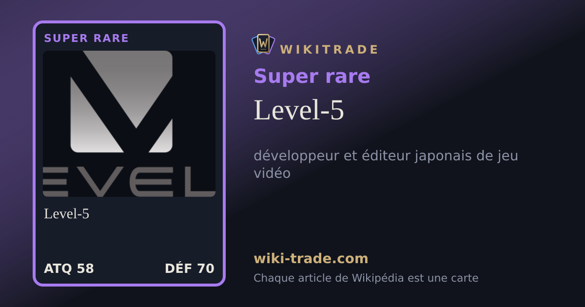 Level-5 — carte Super rare