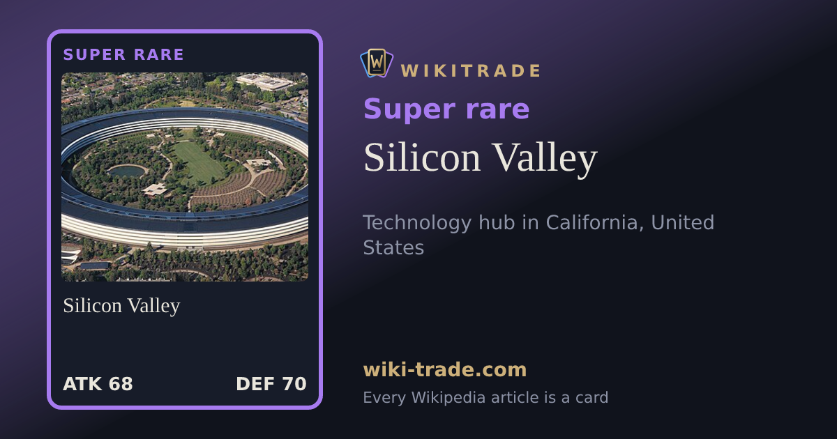 Silicon Valley — Super rare card
