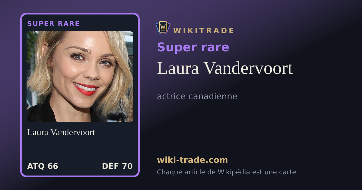 Laura Vandervoort — carte Super rare