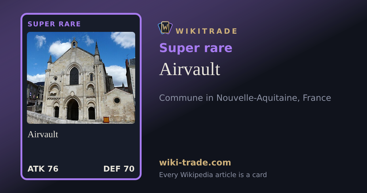 Airvault — Super rare card